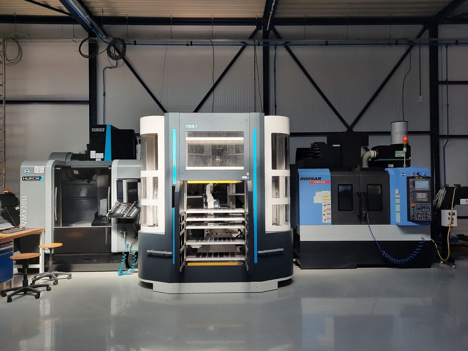 Doosan CNC-Maschine Automatisieren - BMO Automation